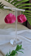 Load image into Gallery viewer, Ruby Petal Earrings
