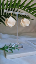 Load image into Gallery viewer, Ivory Petal Earrings
