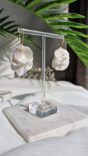 Load image into Gallery viewer, Grace - Ivory Petal Earrings
