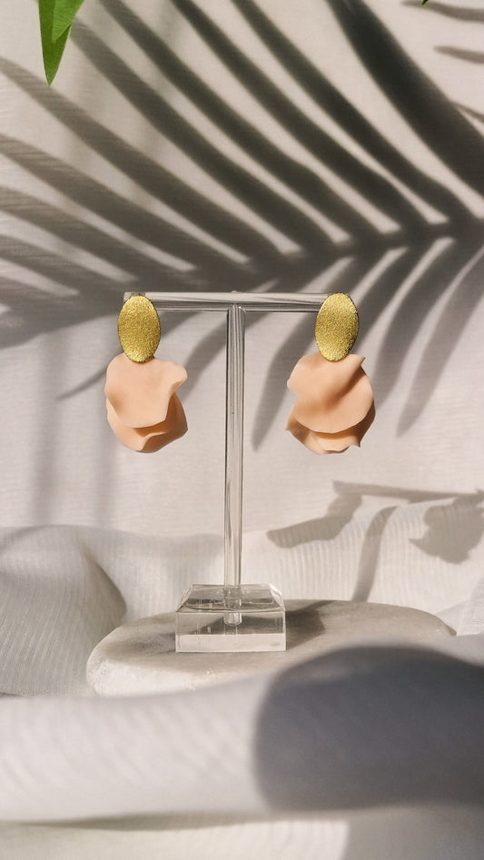 Delicate Nude Earrings