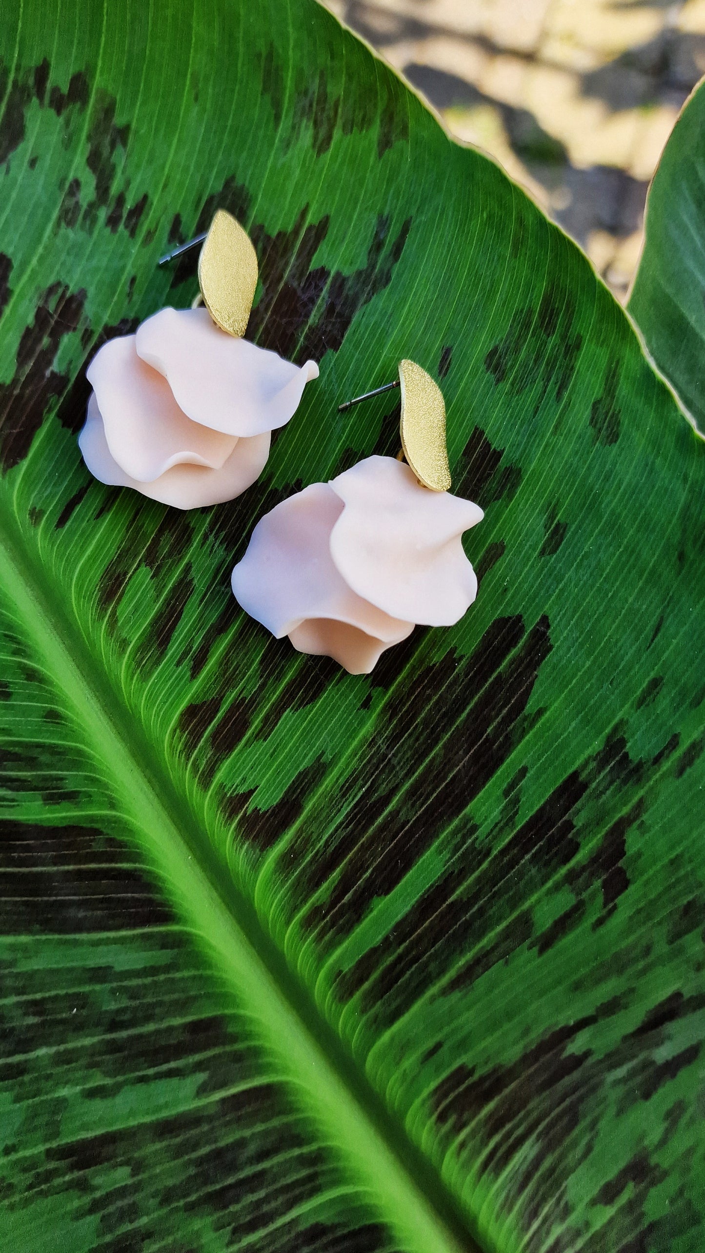 Delicate Nude Earrings