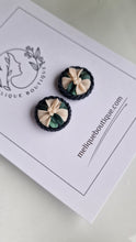 Load image into Gallery viewer, Petite Floral Nude Studs
