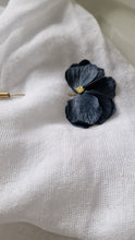 Load image into Gallery viewer, Royal Blue Floral Brooch
