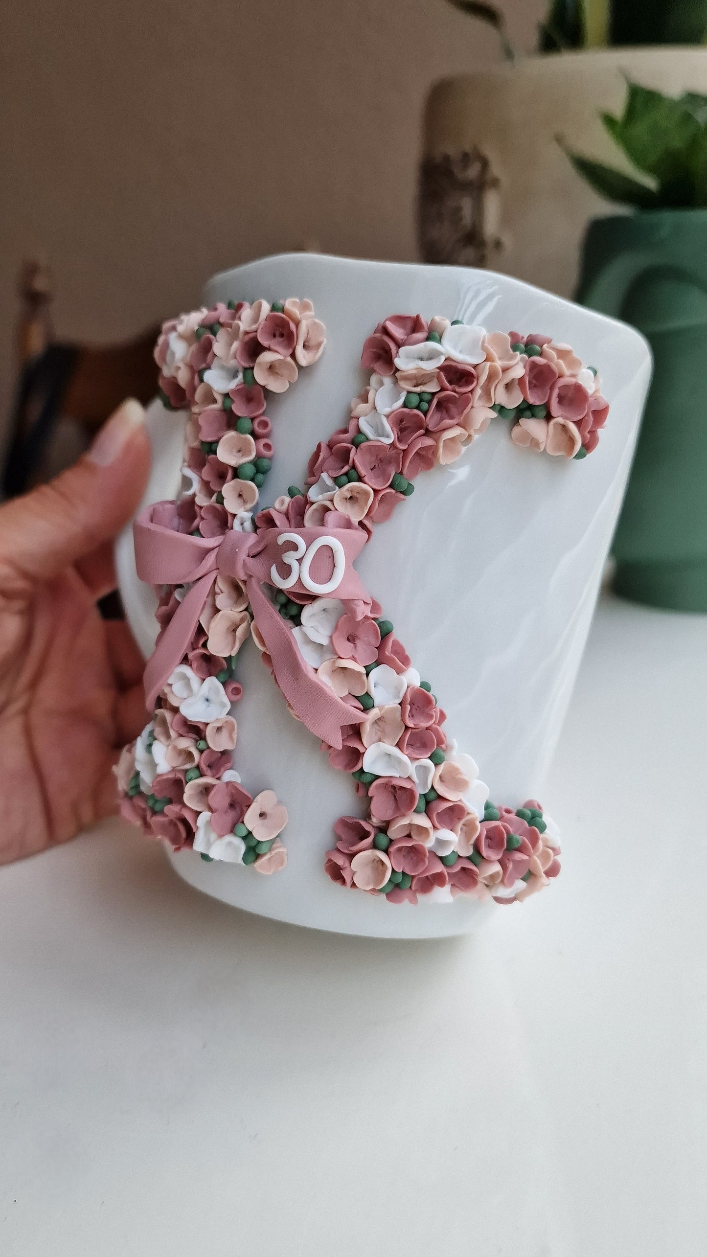 Floral Initial Mug - Pre-Order