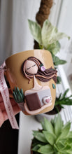 Load image into Gallery viewer, Serenity in Bloom: Customizable Handmade Mug
