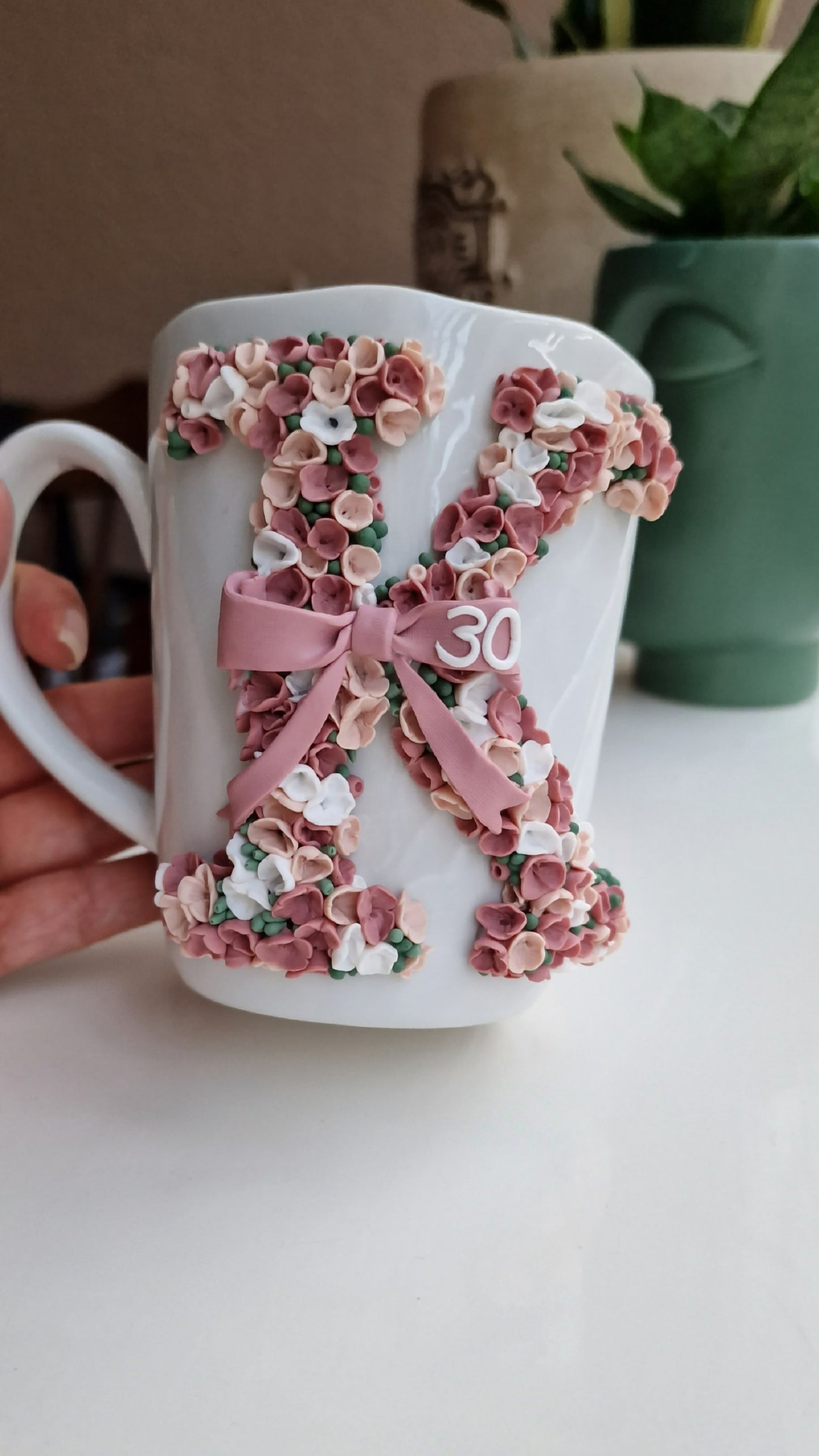 Floral Initial Mug - Pre-Order