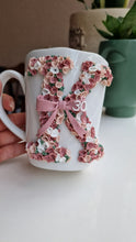 Load image into Gallery viewer, Floral Elegance: Customizable Handmade Mug
