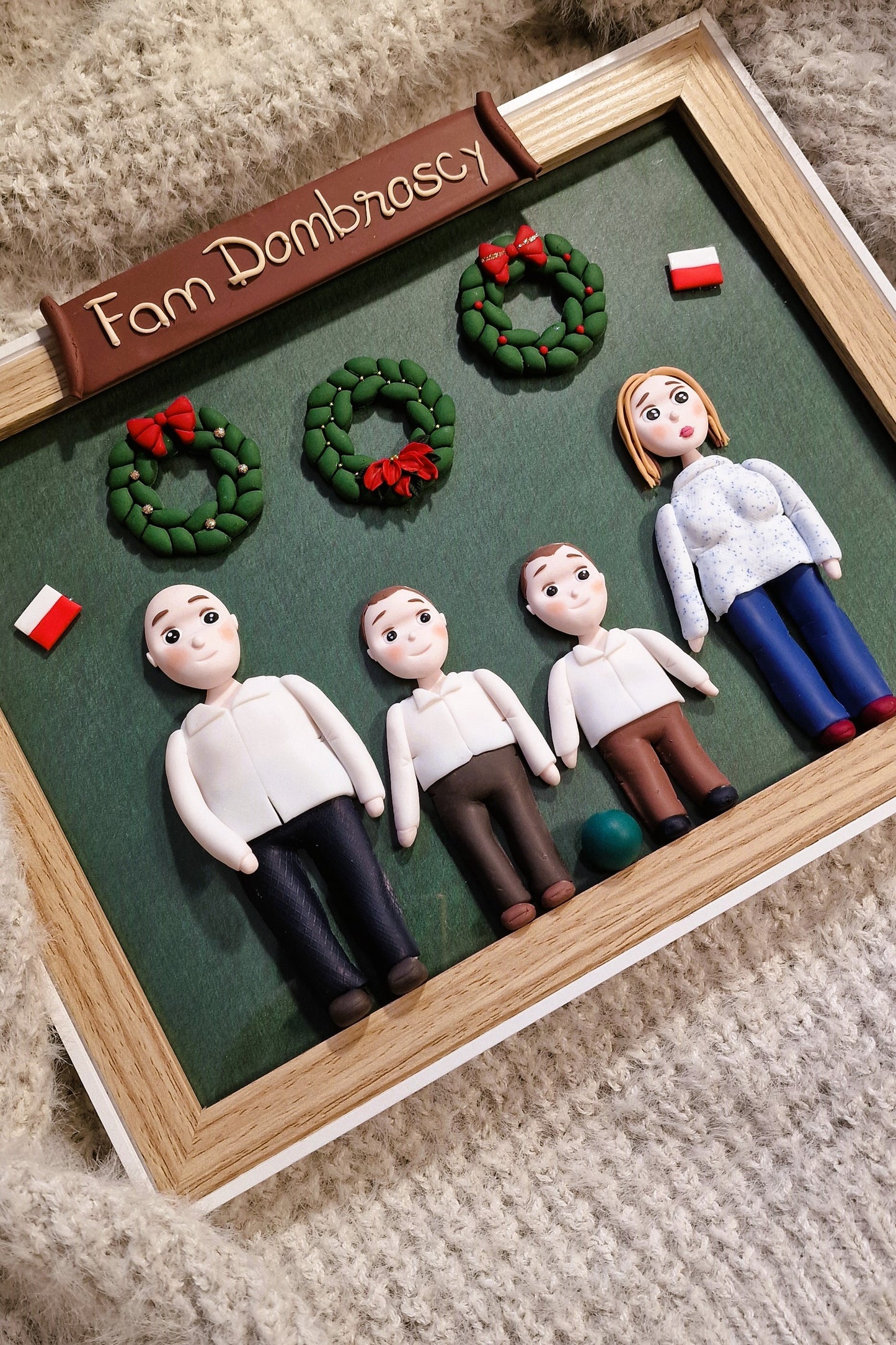 Custom Family Portrait Frame - Pre-order