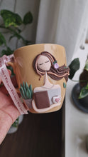 Load and play video in Gallery viewer, Serenity in Bloom: Customizable Handmade Mug
