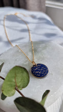 Load image into Gallery viewer, Midnight Sky Print Necklace - 2 sizes
